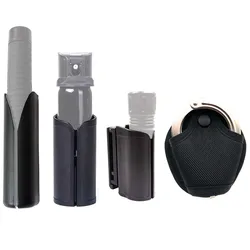 Funda táctica universal para bastón retráctil y linterna aerosol