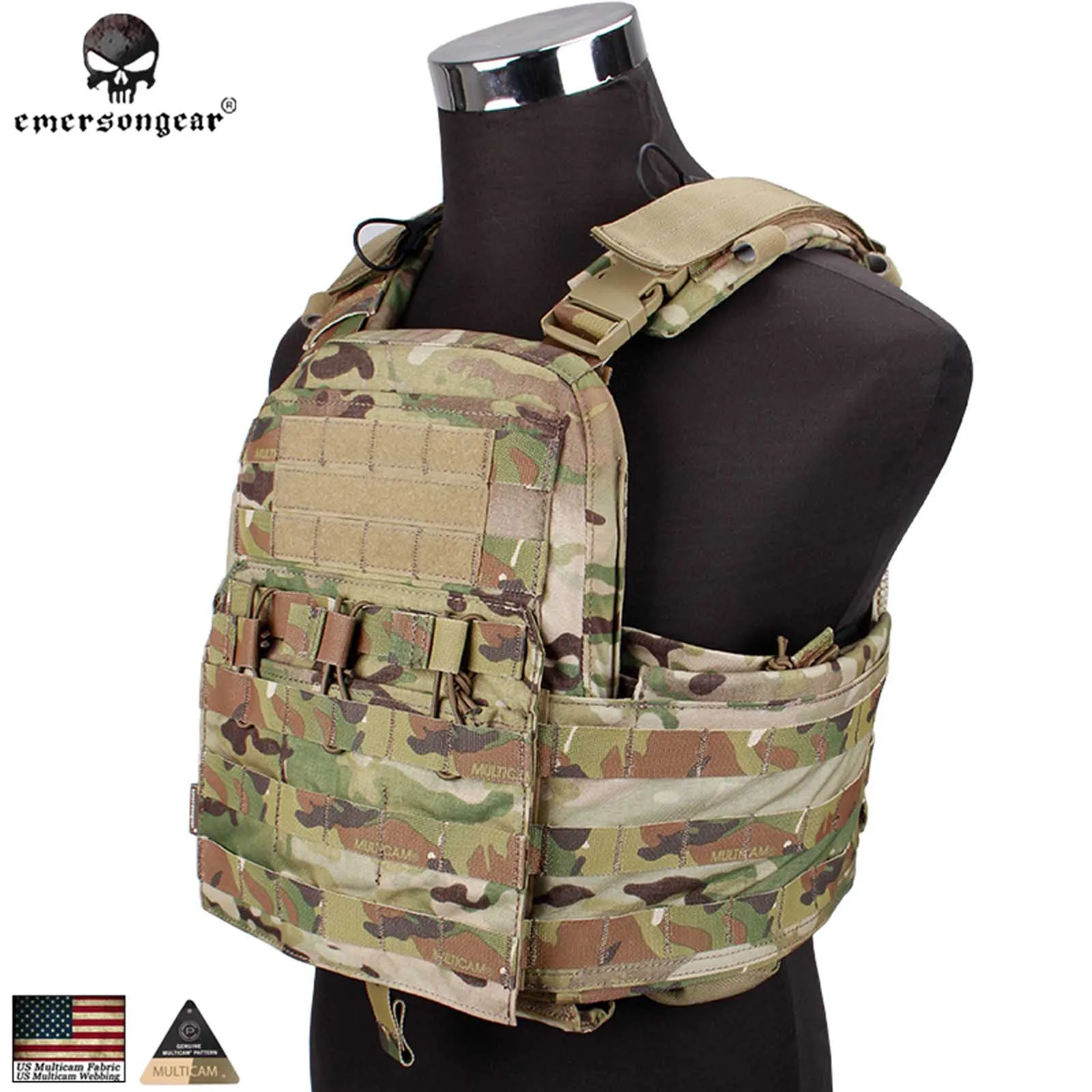 Chaleco táctico Emersongear CPC Airsoft Molle - imagen 5