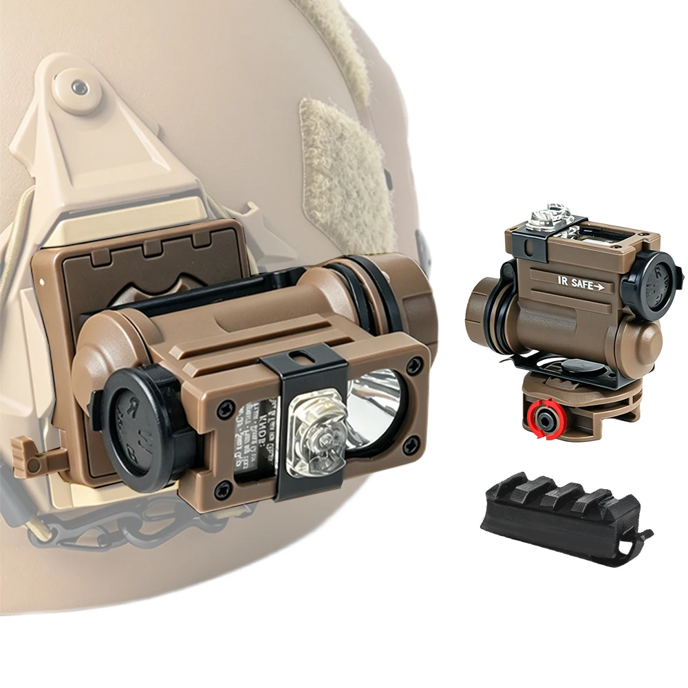 BOOIU Sidewinder 2.ª Generación – Linterna táctica para casco - imagen 5