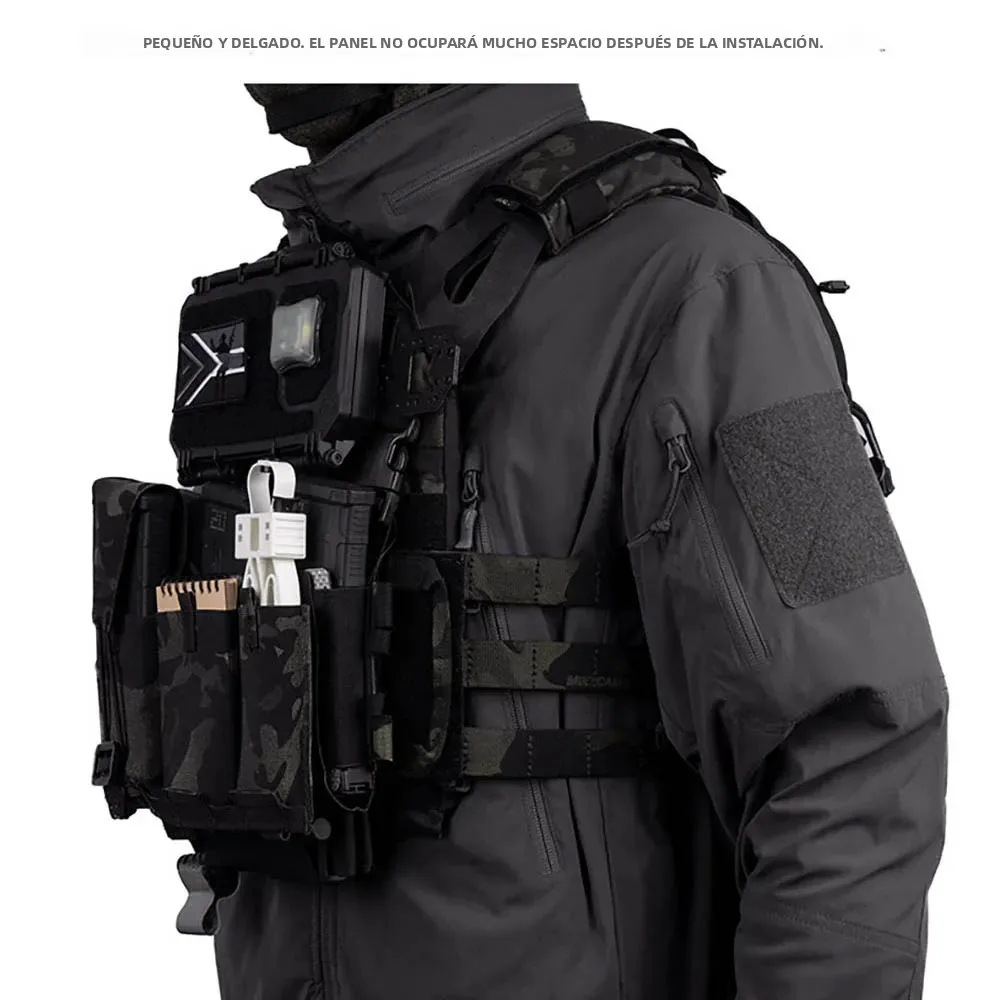 Adaptador MOLLE táctico Triple Mag para chaleco y portaplacas - imagen 5
