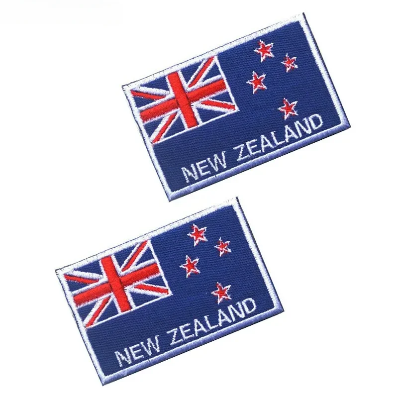 Parche bordado bandera Australia y Nueva Zelanda gancho Maori Koru - imagen 4