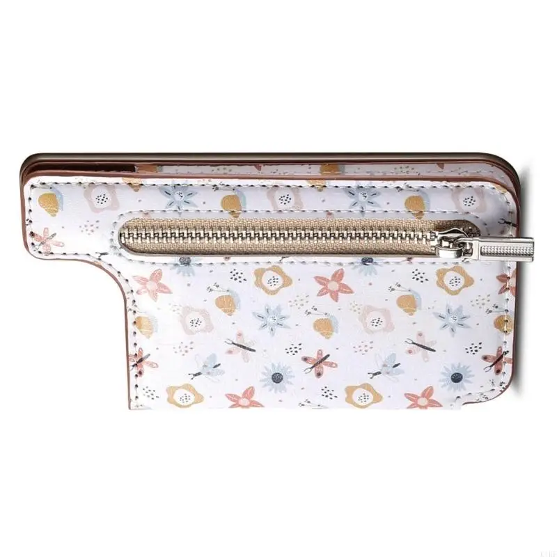 Billetera con soporte plegable y ranuras