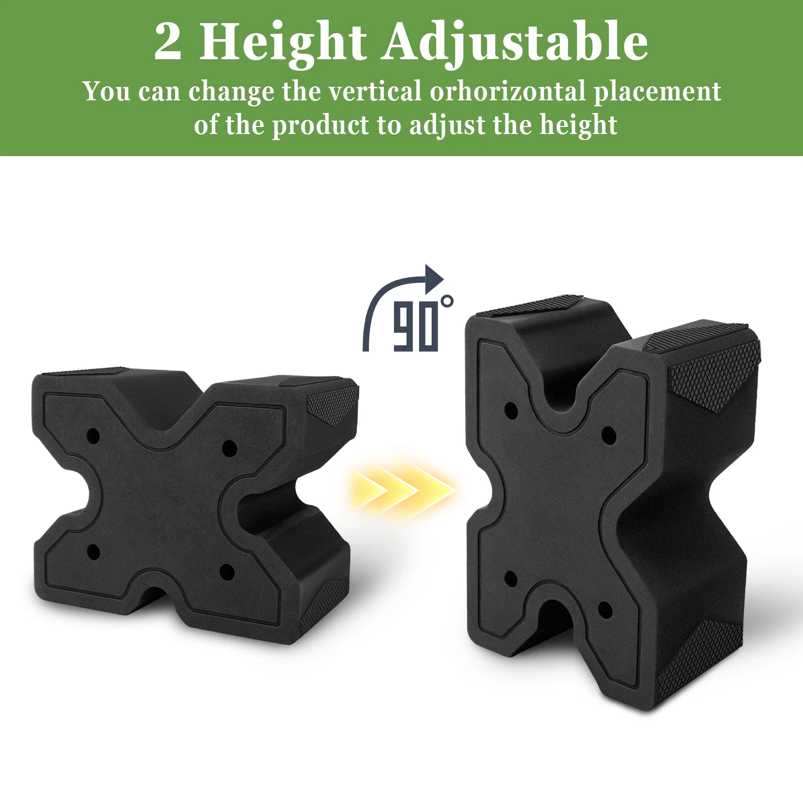 Soporte de tiro táctico para rifle con almohadillas antideslizantes - imagen 2