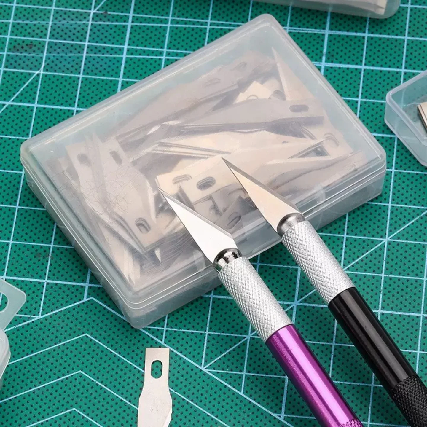 Cuchillas de grabado metálicas de repuesto para tallado y escultura - imagen 3