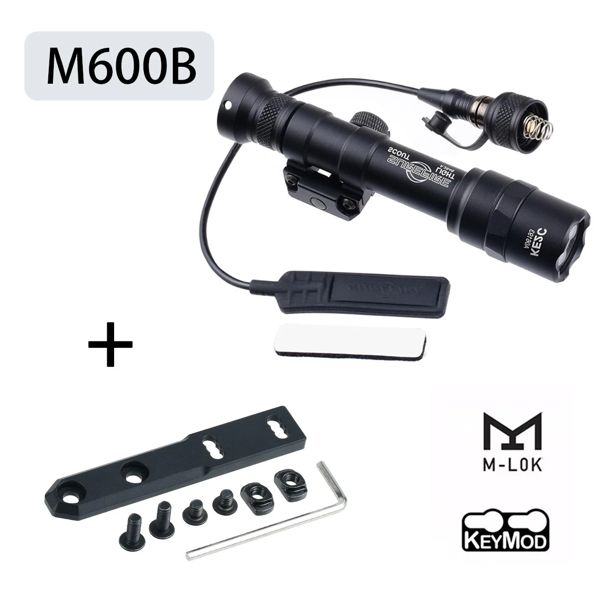 SureFire M300/M600 linterna táctica LED metal con M-LOK/KeyMod - imagen 3
