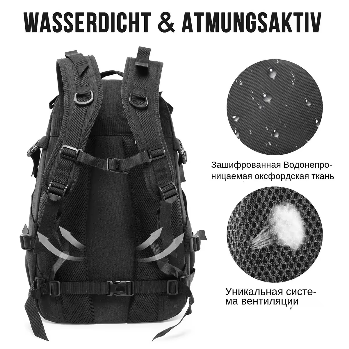 Bolso táctico MOLLE multifunción para senderismo y camping - imagen 4