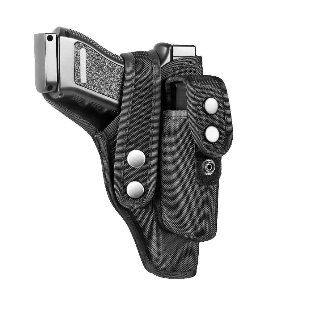 Funda táctica pistola OWB universal con bolsa cargador ripstop - imagen 4