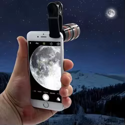 Lente Zoom 8x Óptico Externo para Móvil – Observación HD