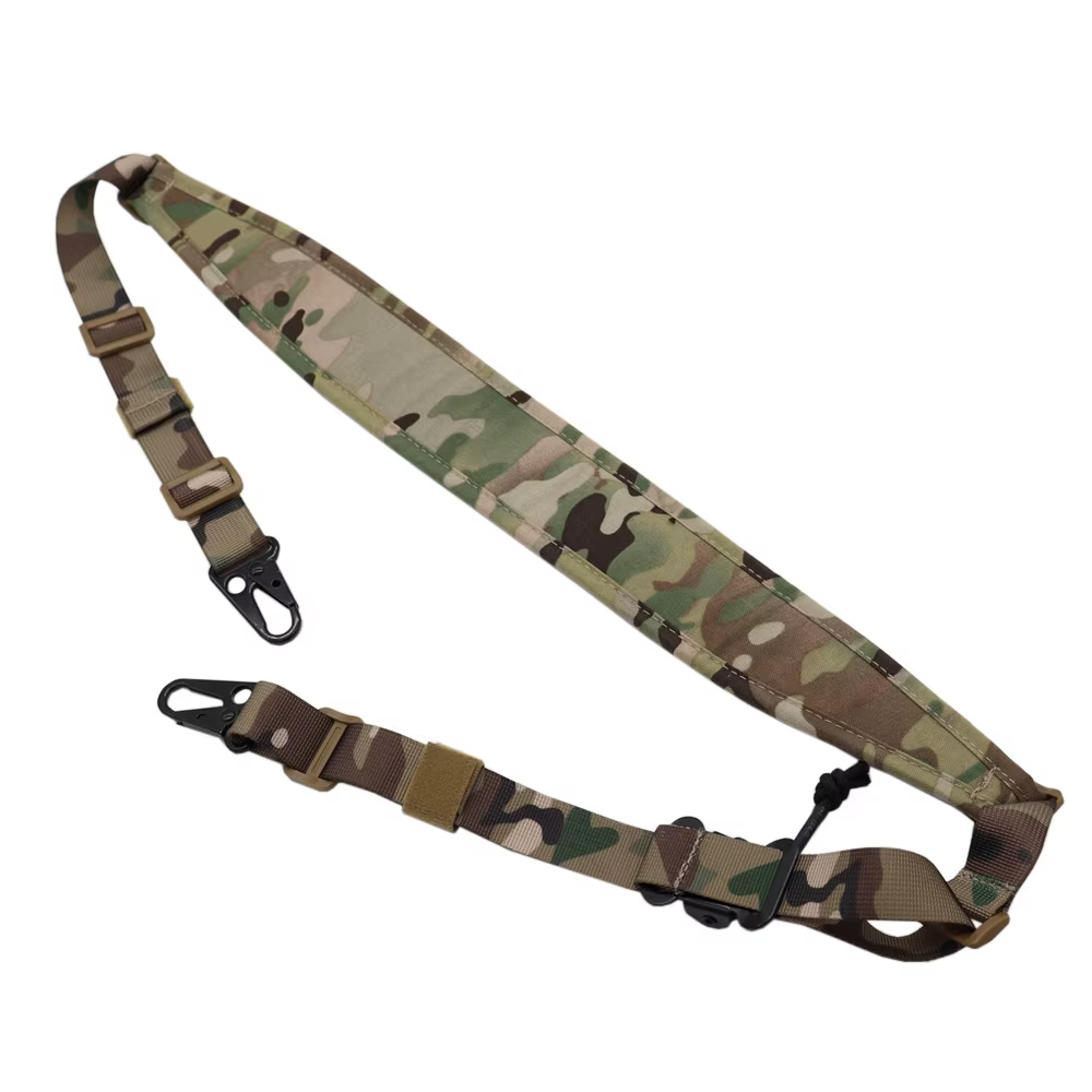 Eslinga táctica MOLLE acolchada para rifle de 2 puntos extraíble - imagen 4