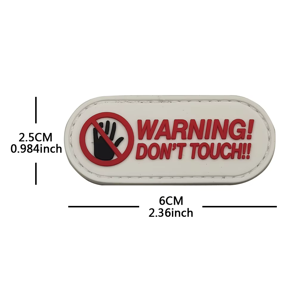 Parche táctico brazalete PVC – Sistema gancho y bucle MOLLE - imagen 3