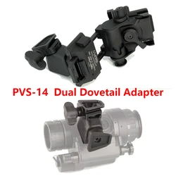 Adaptador NVG PVS-14 cola de milano antivibración Wilcox L4G24