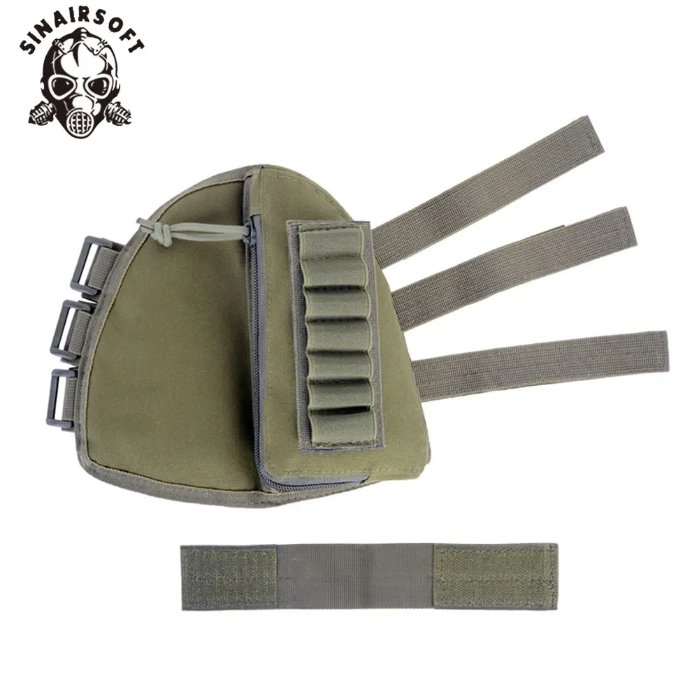 SINAIRSOFT Almohadilla Mejilla Táctica Nylon - Reposo Rifle Caza - imagen 5