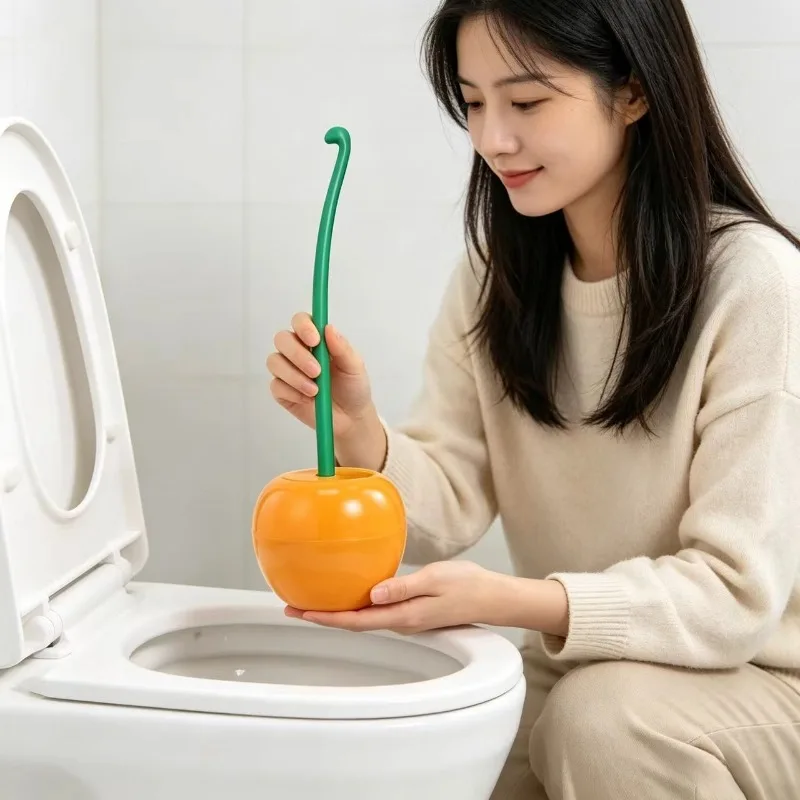 Cepillo de baño Cherry con mango largo y cerdas suaves para diario - imagen 5