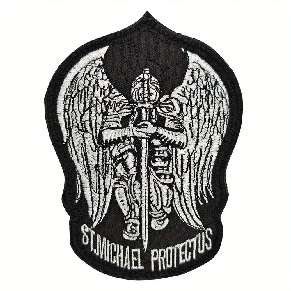 Parche táctico St. Michael bordado para mochila MOLLE - imagen 2