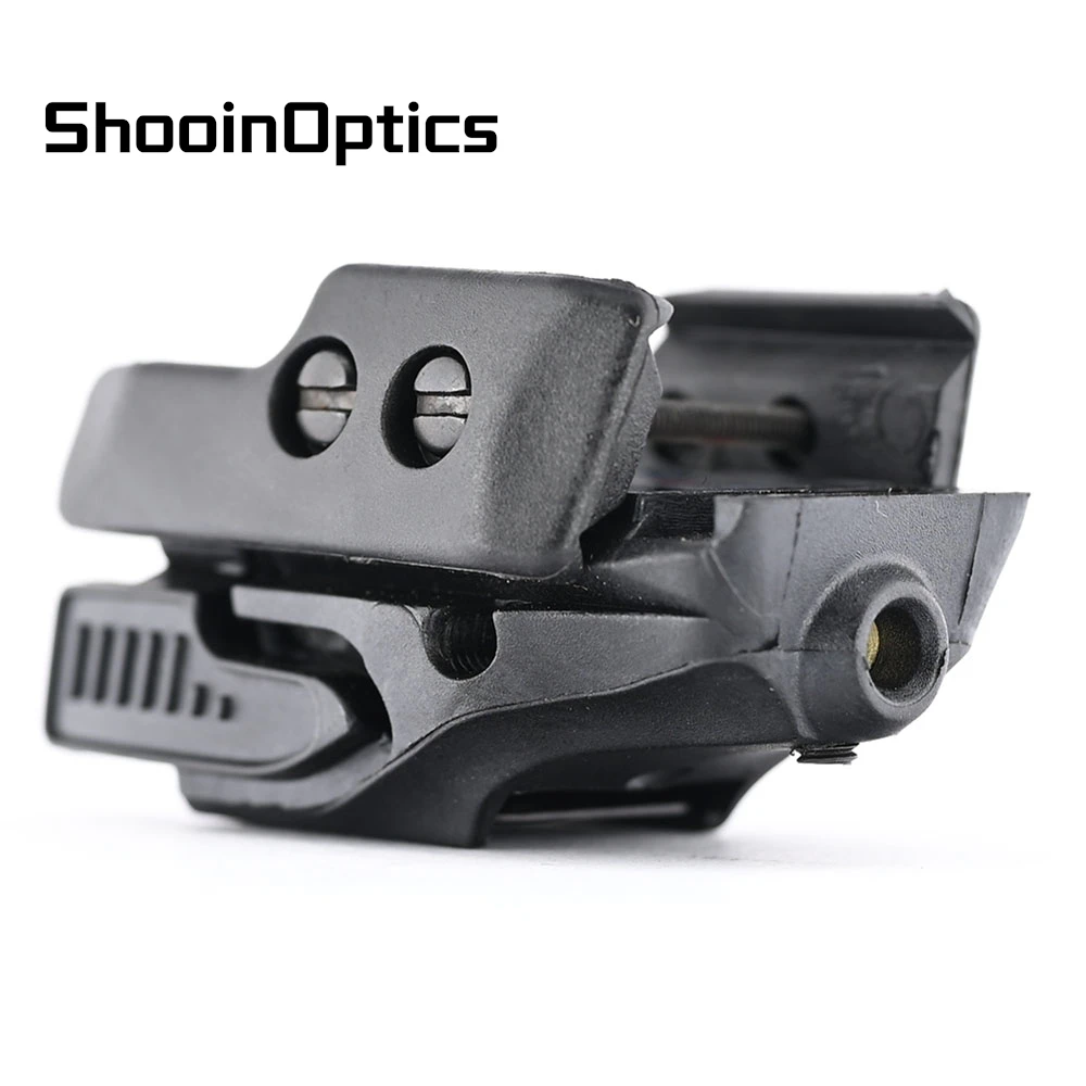 Mira láser táctica para pistola con punto rojo ajustable Picatinny - imagen 2