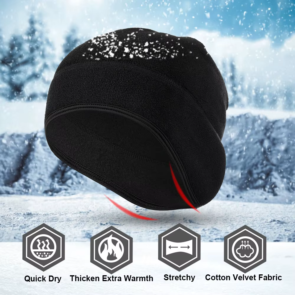 Gorro térmico deportivo invierno – Running, esquí y senderismo - imagen 4