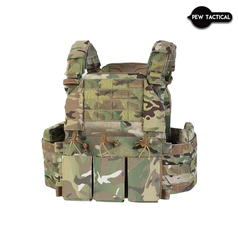 PEW Tactical Thorax – Chaleco táctico con bolsas para airsoft - imagen 4
