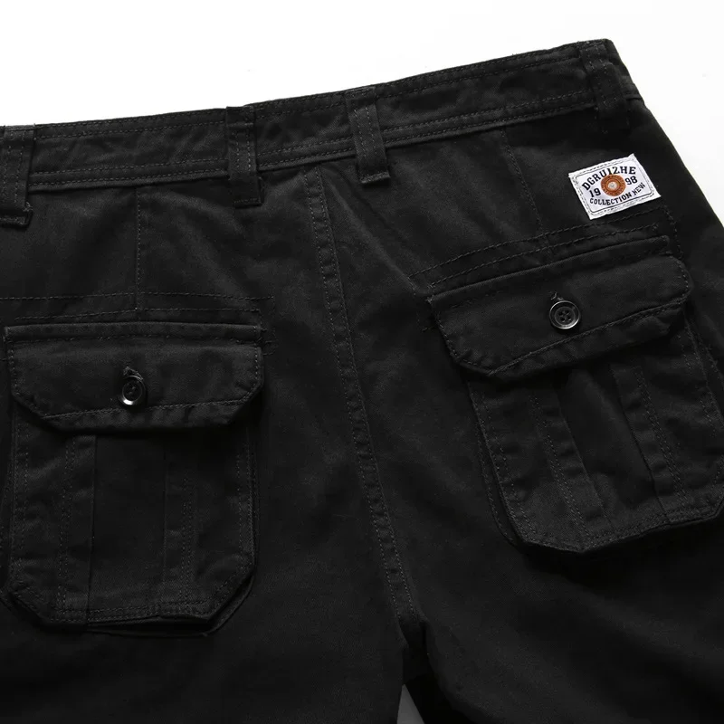 Pantalones cortos tácticos para hombre con bolsillos múltiples - imagen 5