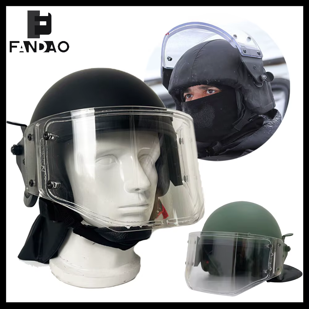 Casco táctico ZSH-1-2M con protección para soldadura y cuello - imagen 2