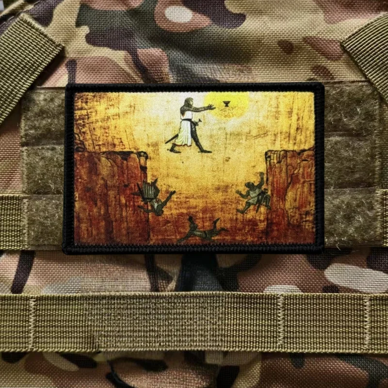 Indy Holy Grail The Crusade Parche Táctico Velcro Moral para Mochila - imagen 4