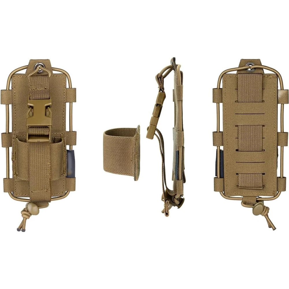 Baofeng UV-5R funda táctica MOLLE emisora portátil - imagen 2