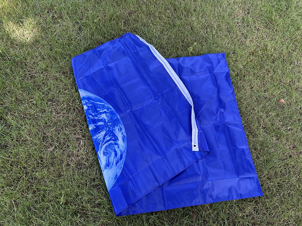 Bandera Día de la Tierra en poliéster para interior y exterior - imagen 3