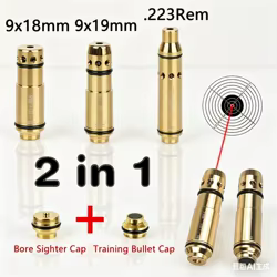 Calibrador láser de práctica 9x19 y 9x18 en seco GLOCK