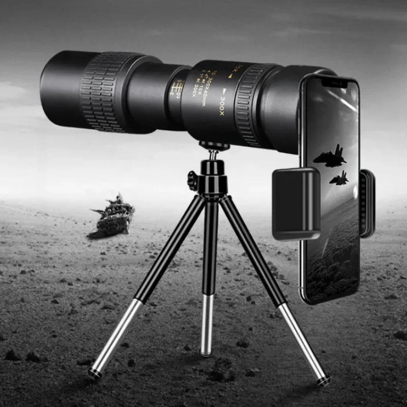 Prismáticos militares metálicos de largo alcance con zoom HD