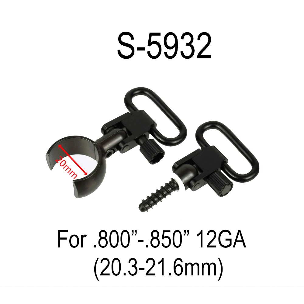 Kit montaje eslinga QD Remington 870 1100 – Liberación rápida - imagen 3