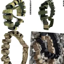 Cinturón táctico 40 mm con bolsa tipo granada BK/DE/MC militar