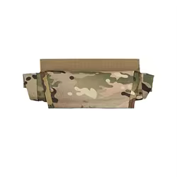 Portaplacas táctico MOLLE para airsoft y caza – Bolsa abdominal
