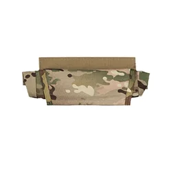 Portaplacas táctico MOLLE para airsoft y caza – Bolsa abdominal