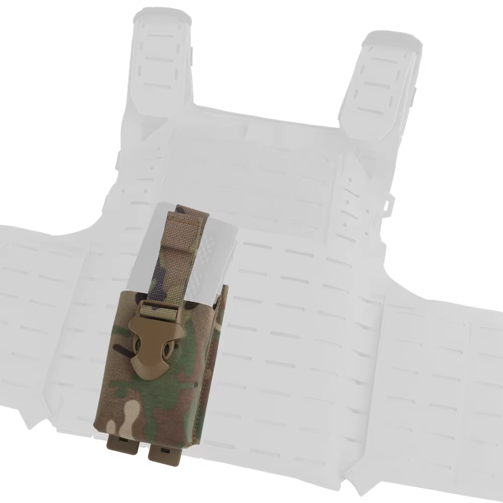 Bolsa táctica doble para cargadores AR-15 5.56 con MOLLE