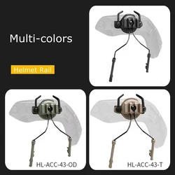 Adaptador de riel para casco táctico ARC con soporte giratorio
