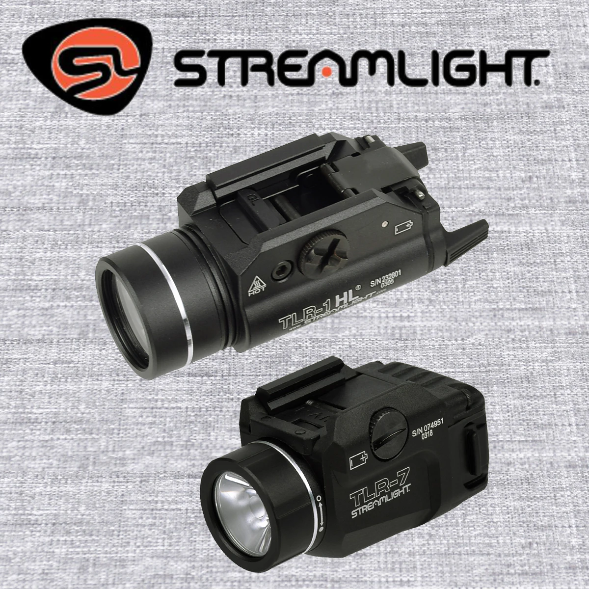 Streamlight TLR-1HL linterna táctica para Glock G17 G19