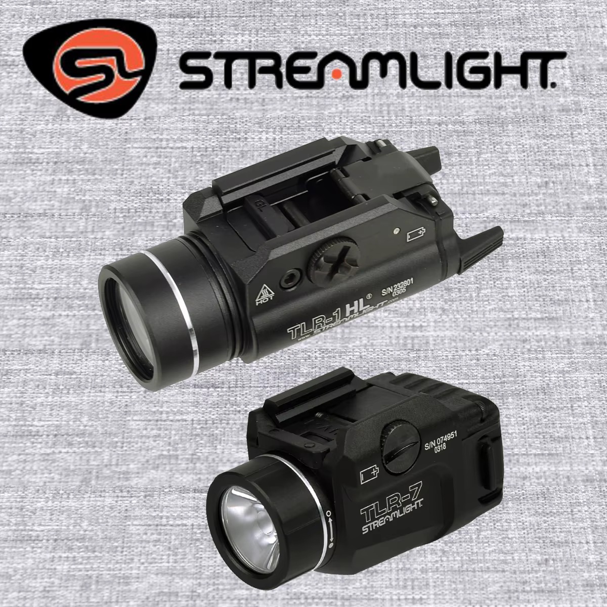Streamlight TLR-1HL linterna táctica para Glock G17 G19