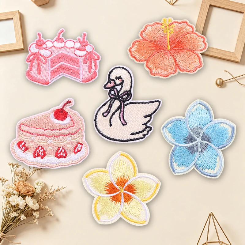 Parches bordados japoneses Torii Daruma – Termoadhesivos flor de cerezo para ropa - imagen 5