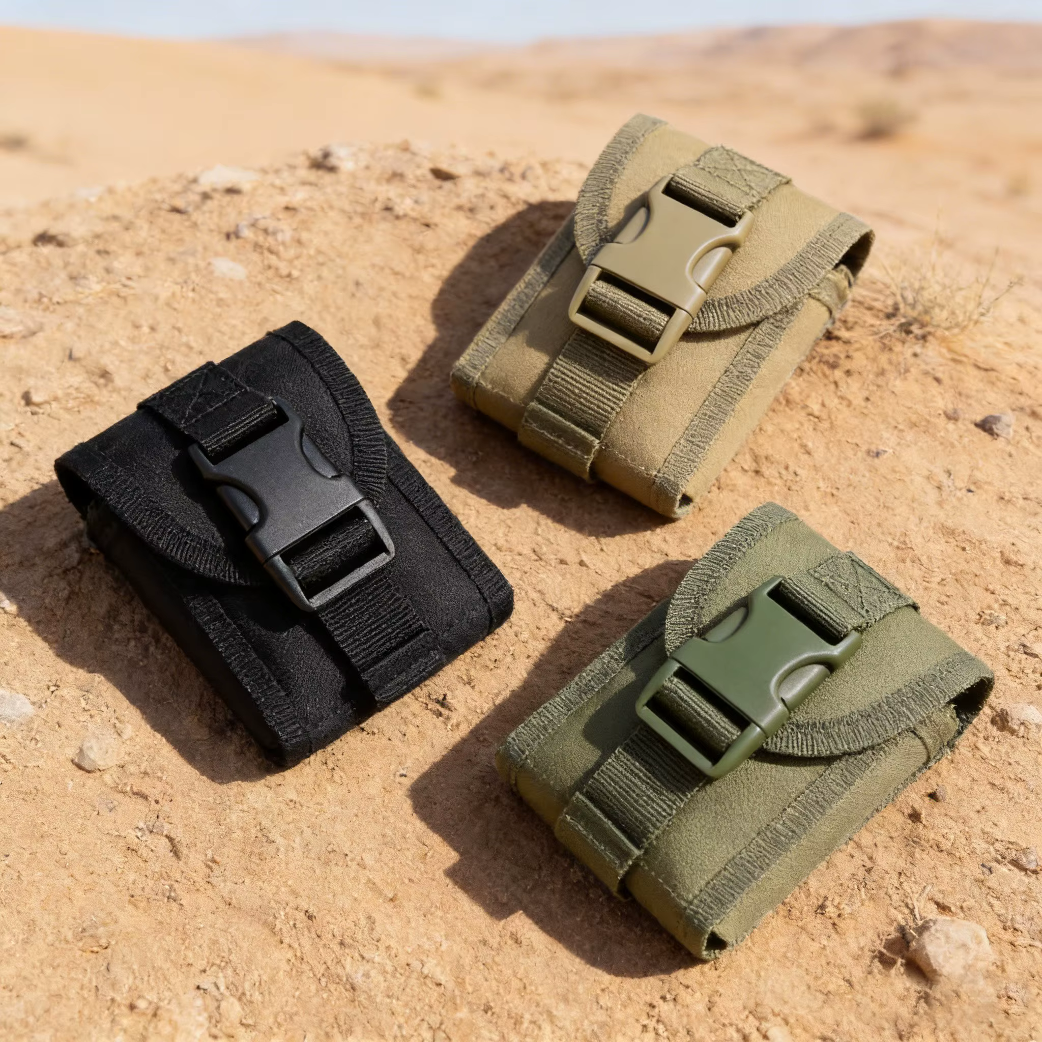 Bolsa táctica EDC MOLLE compacta en nylon impermeable resistente - imagen 3