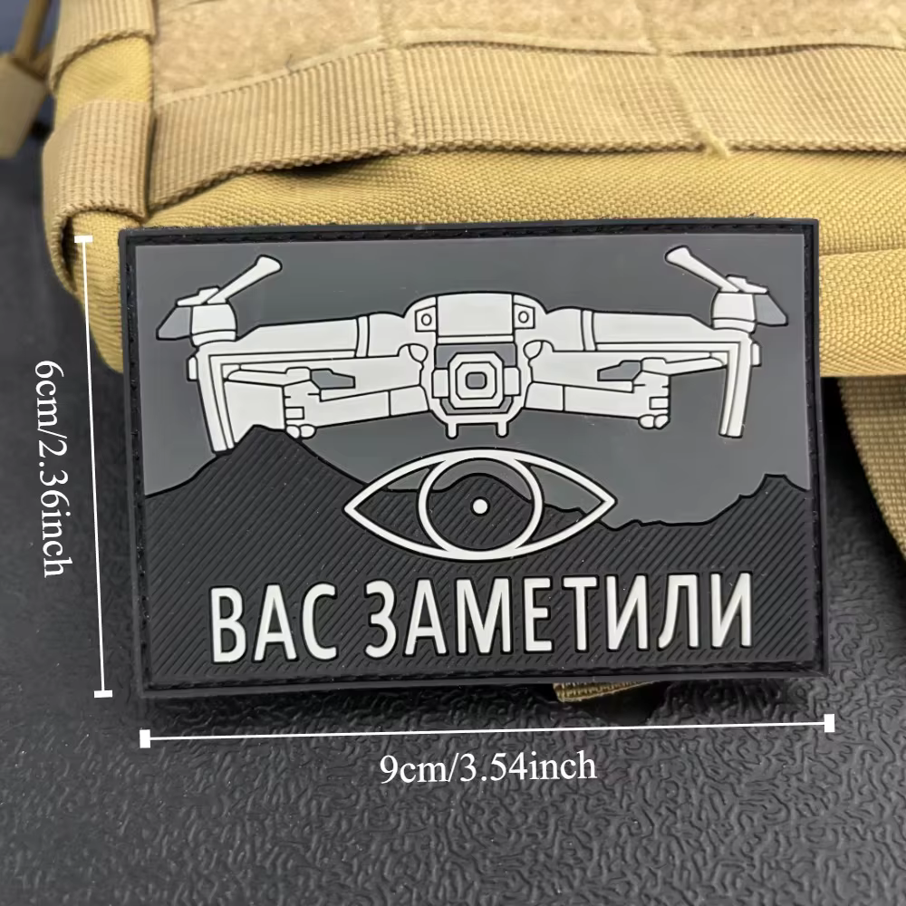 Attackers parche drone – Brazalete táctico morale soldiers - imagen 3