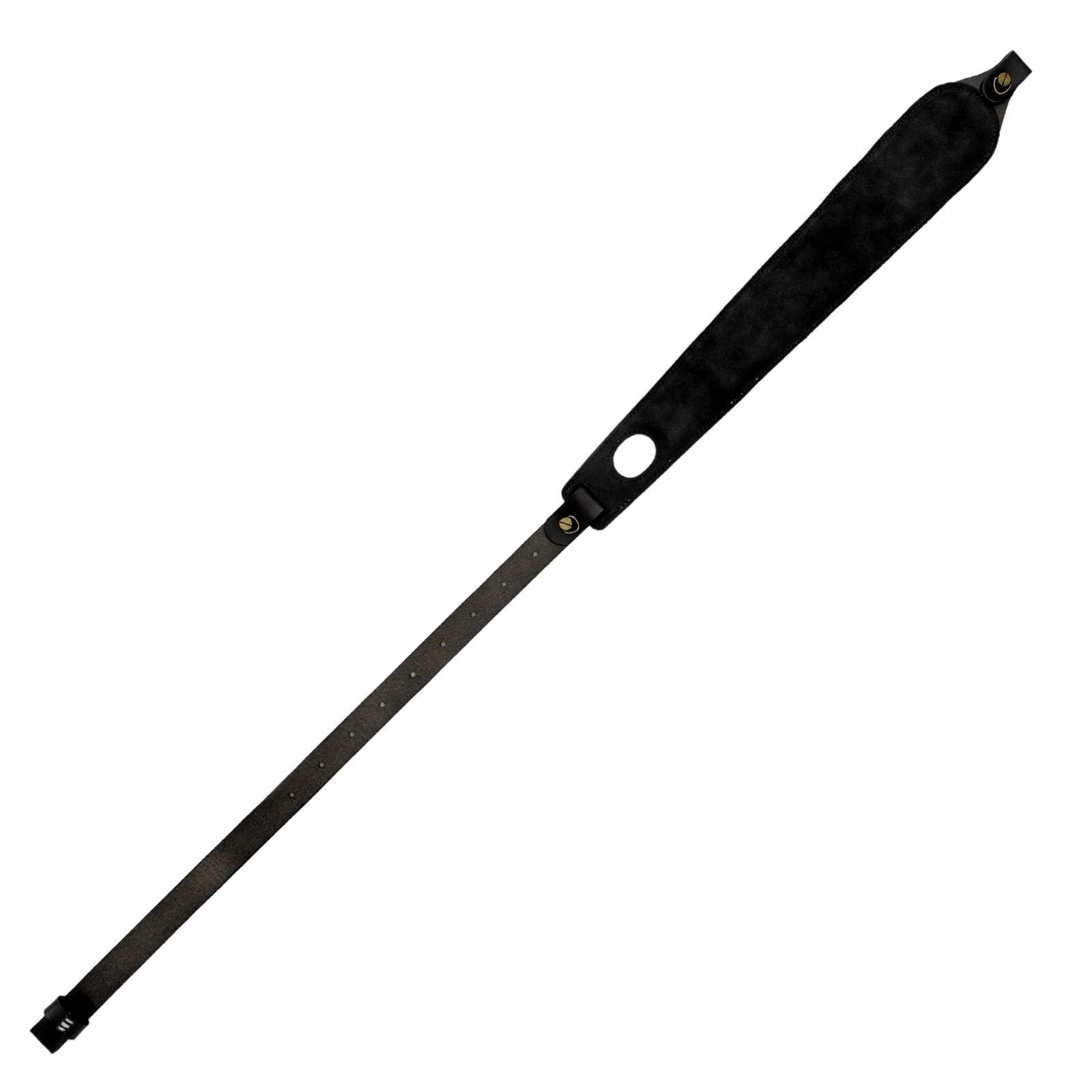 Tourbon Correa de rifle cuero antideslizante con anillas giratorias - imagen 3