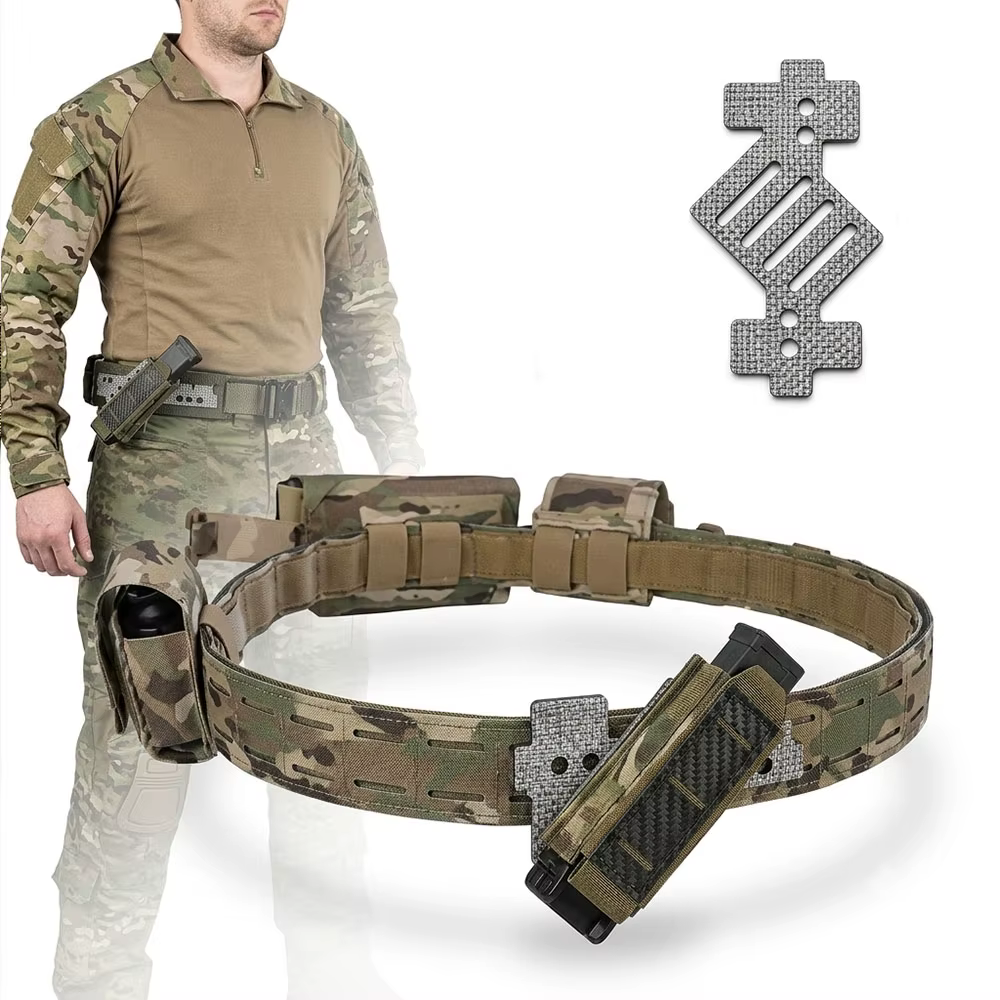 Placa adaptadora MOLLE táctica universal para cinturón o chaleco - imagen 5
