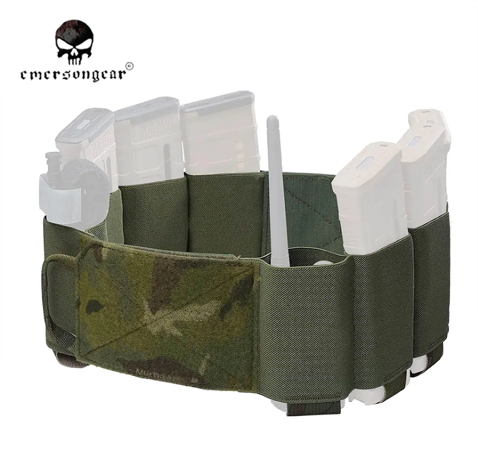 Emersongear Chaleco táctico porta placas MOLLE con funda Mag - imagen 5