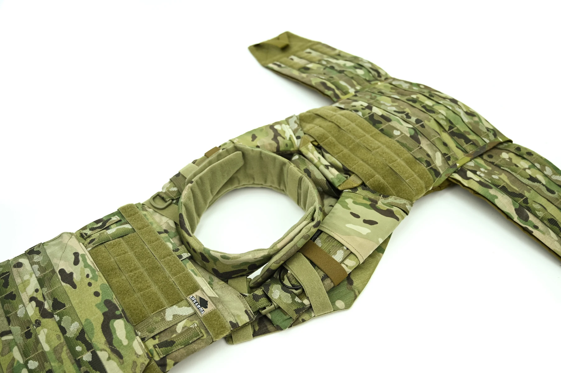 Chaleco táctico kit de expansión con correa cuello forro EVA - imagen 2