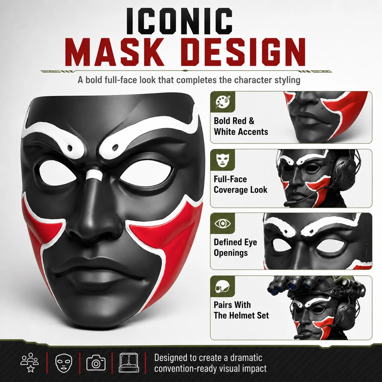 Casco táctico airsoft ajustable con protectores auditivos plegables - imagen 3