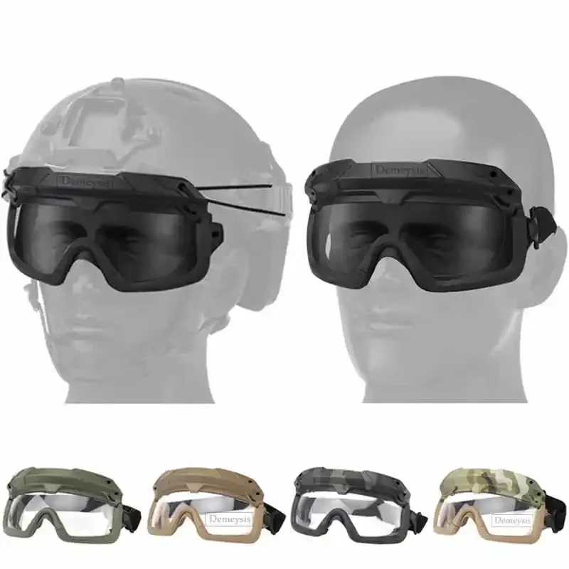 Gafas tácticas antivaho Airsoft y Paintball – Protección ocular resistente - imagen 3