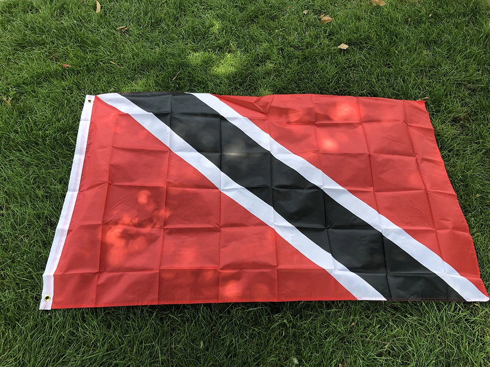Bandera Trinidad y Tobago exterior de poliéster resistente a rayos UV - imagen 2