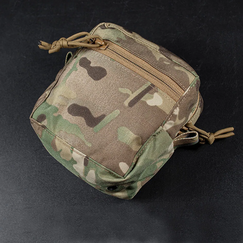 Bolsa táctica MOLLE pequena para cintura – Almacenamiento con cremallera - imagen 3