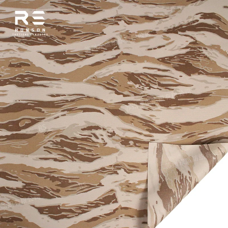 MARPAT Desert Tigerstripe Cordura impermeable PU tela de camuflaje - imagen 3
