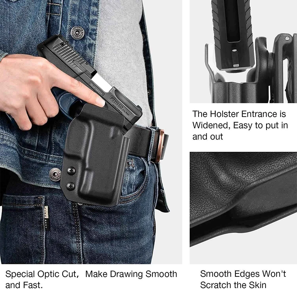 Funda Kydex OWB para S&W M&P M2.0 con óptica - imagen 3