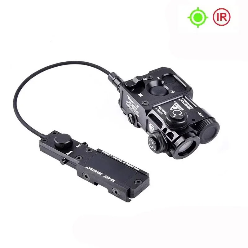 PERST-4 láser IR verde metálico para arma con mira y linterna táctica - imagen 5